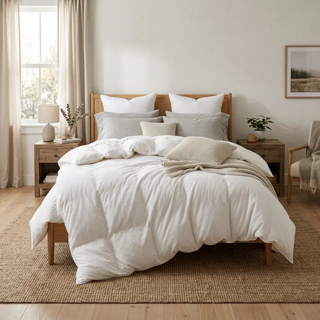 White Duck Feather Duvet