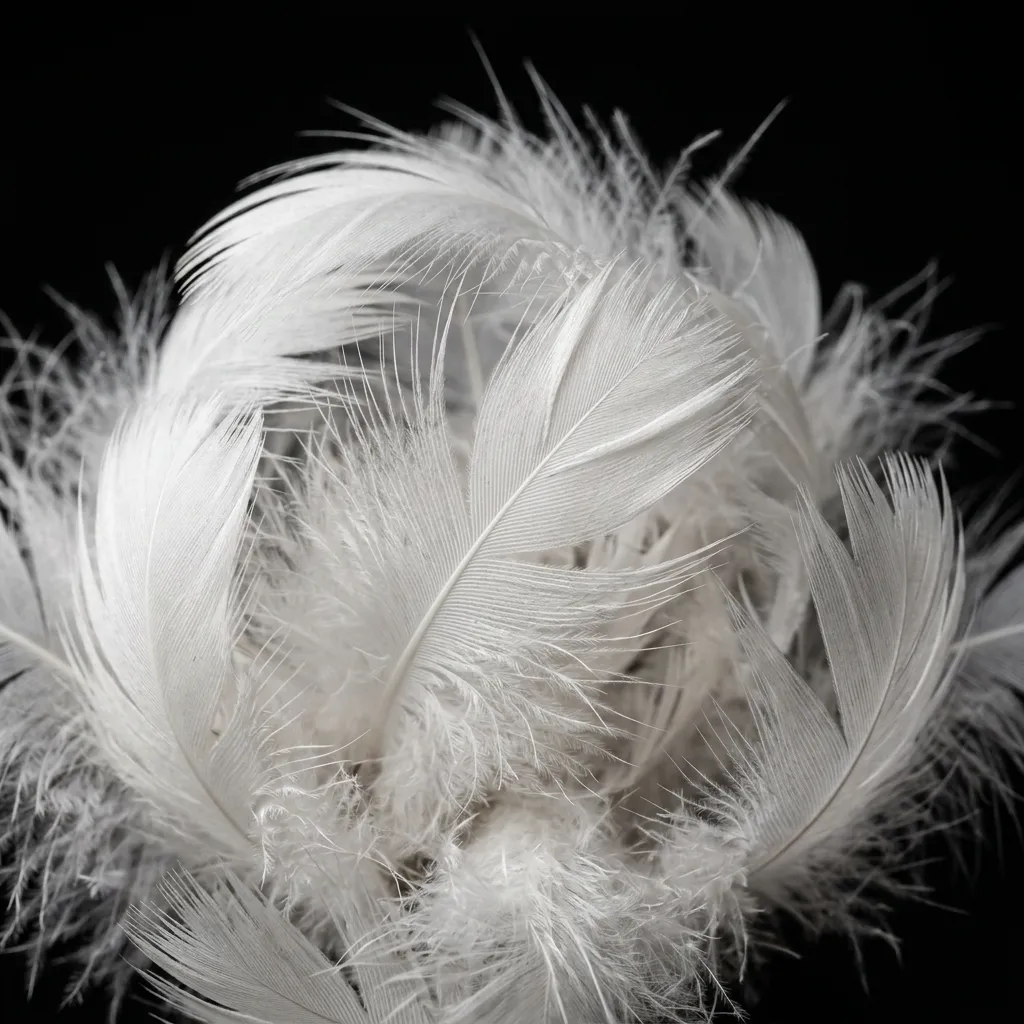 White Goose Feather